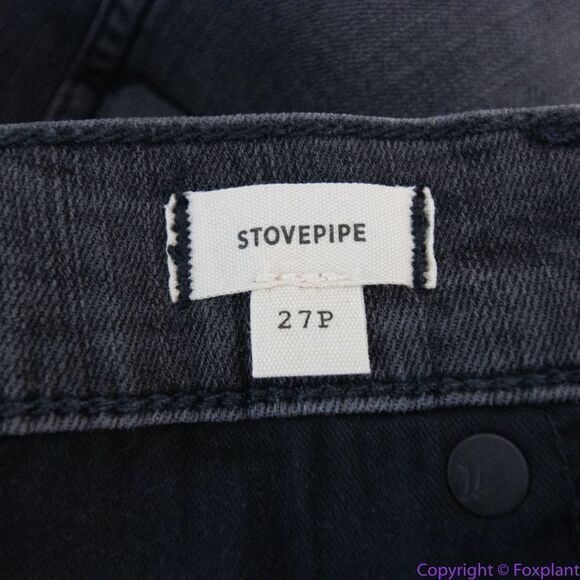 NEW Madewell Petite Stovepipe Jeans in Banberry Wash: Raw-Hem, P27 - Picture 13 of 16